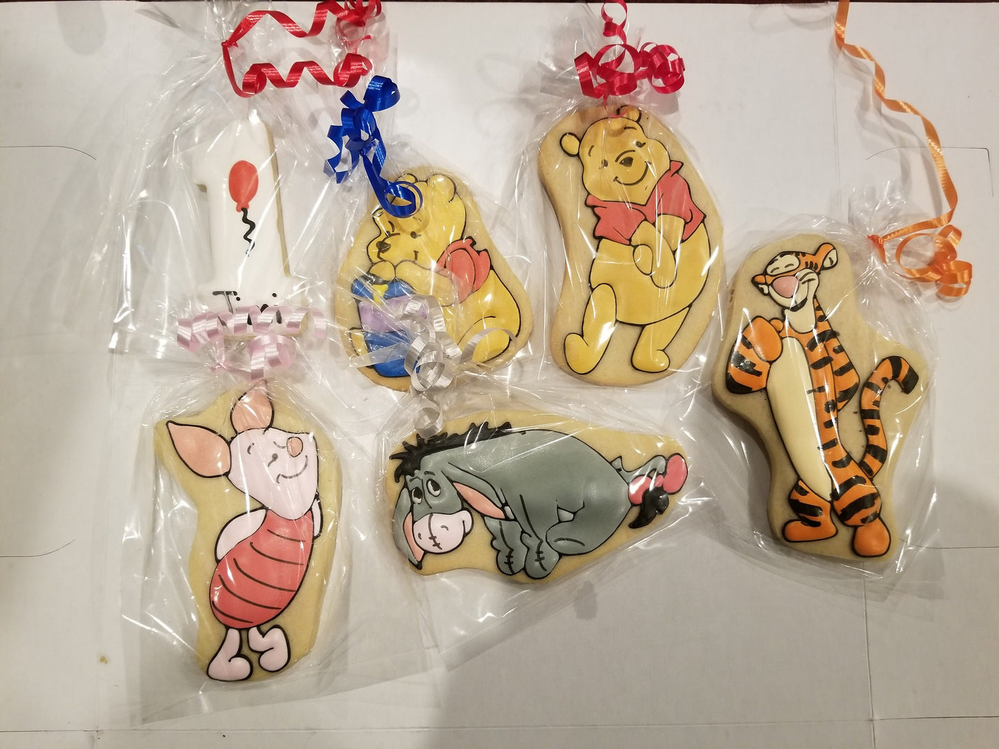 Pooh Cookies (Inspired by Winnie the Pooh) One Dozen (12) - Ladybug bake shop