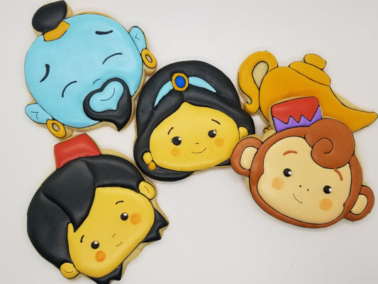 Aladdin (Inspired) Cookies One Dozen (12) - Ladybug bake shop