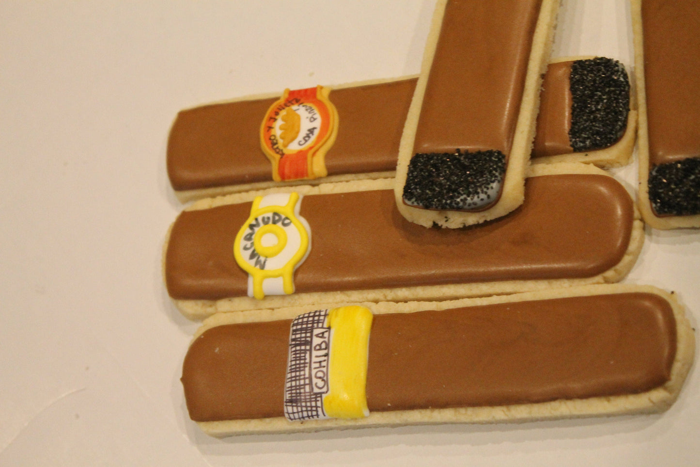 Cigar Cookies  One Dozen (12) - Ladybug bake shop