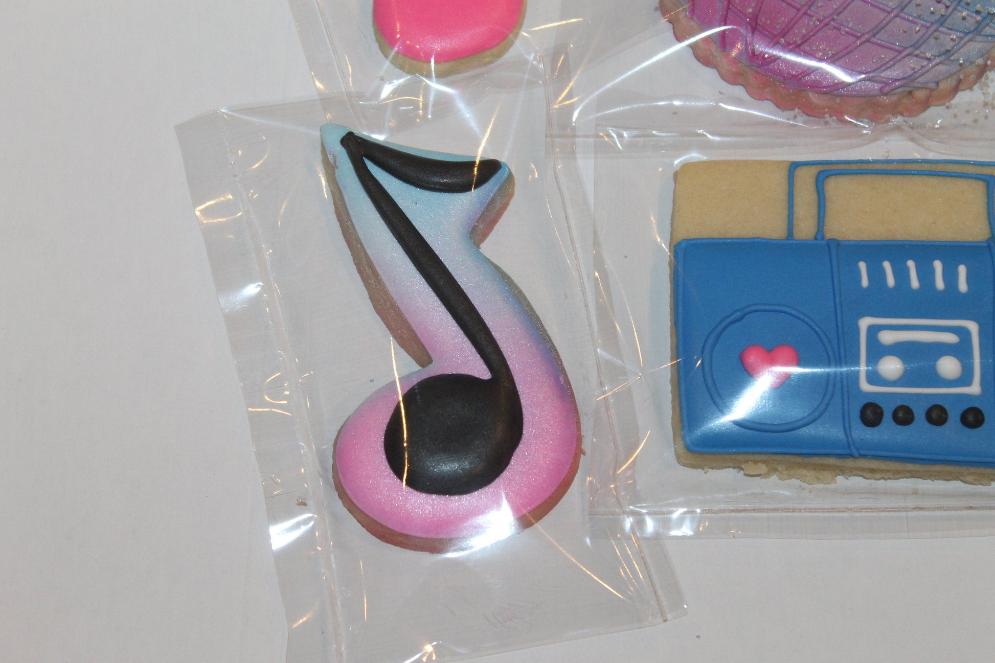 Disco Party Birthday Cookies  one dozen (12) - Ladybug bake shop