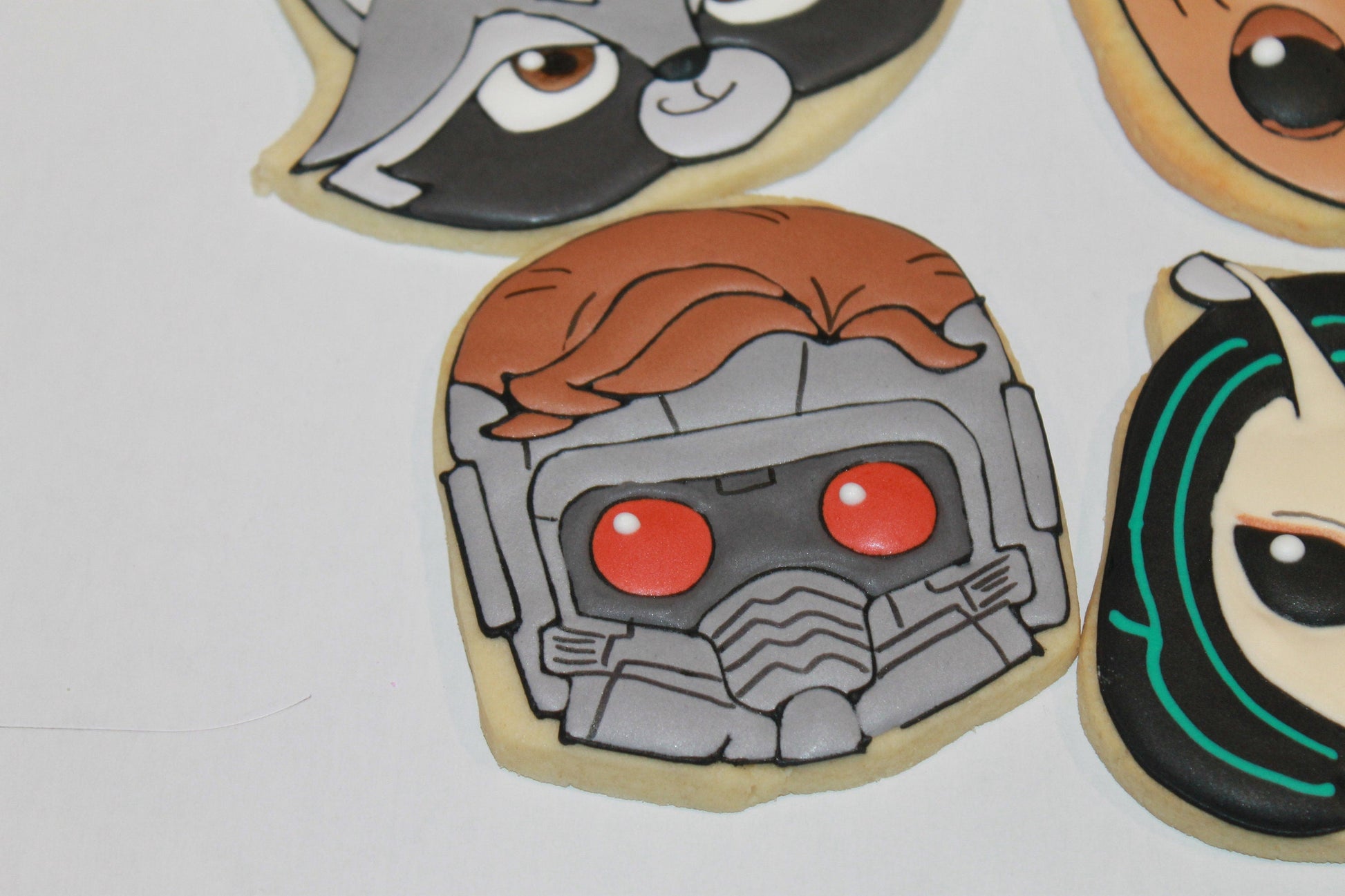 Guardians of the Galaxy cookies(12) - Ladybug bake shop