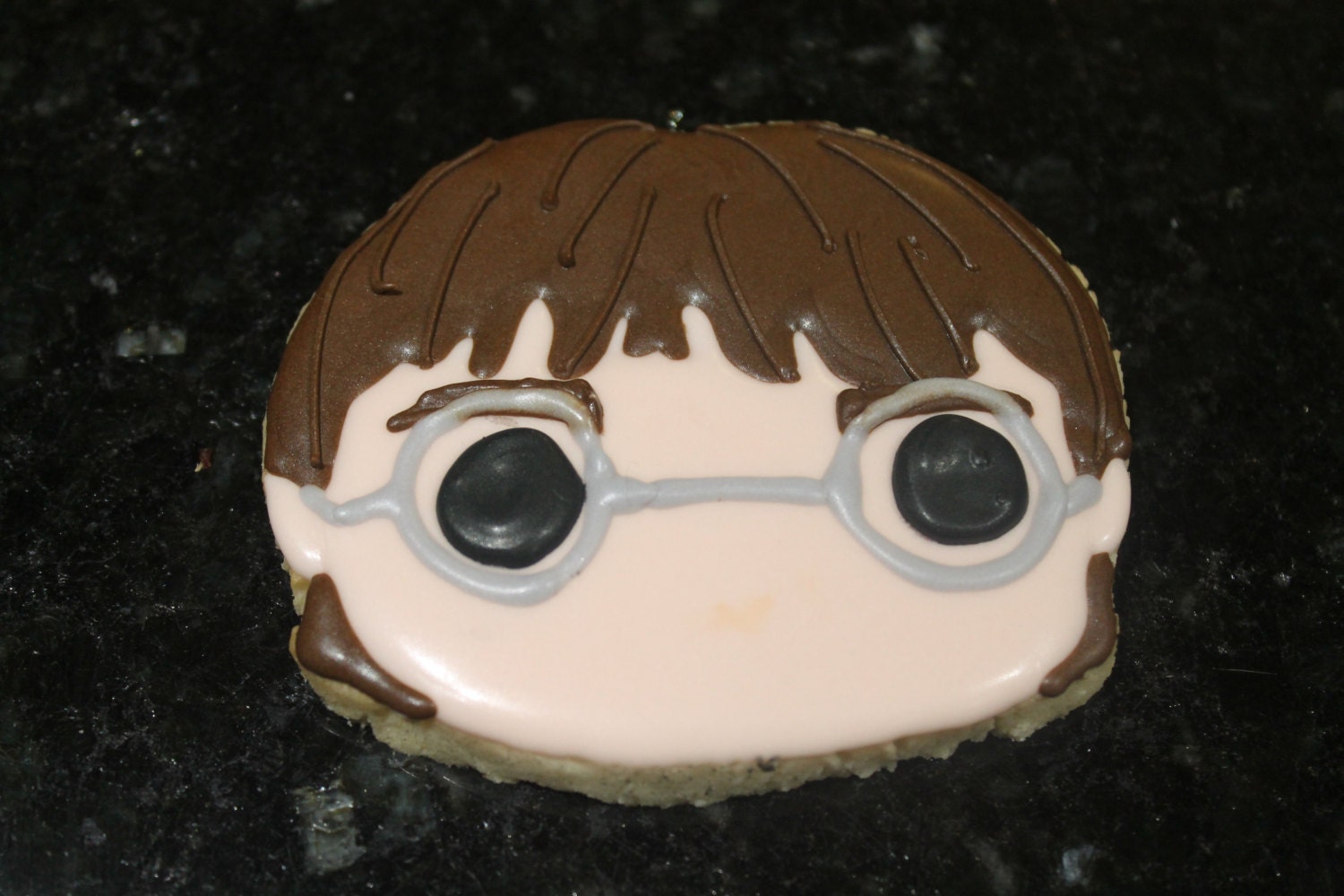 Harry potter cookies (Inspired by Harry Potter) One Dozen 12 - Ladybug bake shop