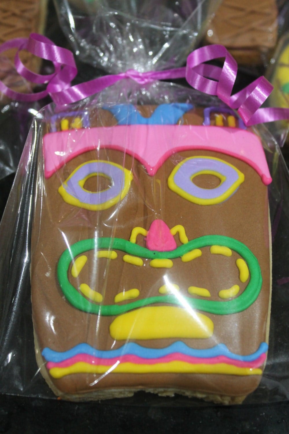 Luau inspired cookies One Dozen (12) - Ladybug bake shop