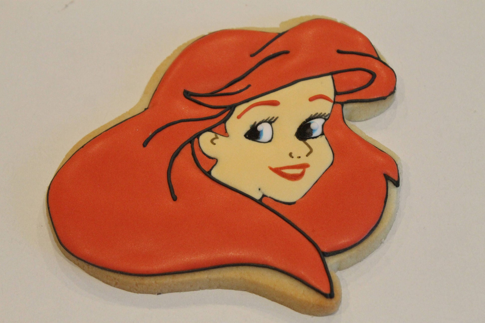 Mermaid Cookies (Inspired by The Little Mermaid)  One Dozen 12 - Ladybug bake shop