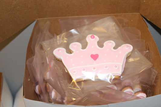 Crown Cookies One Dozen (12) - Ladybug bake shop