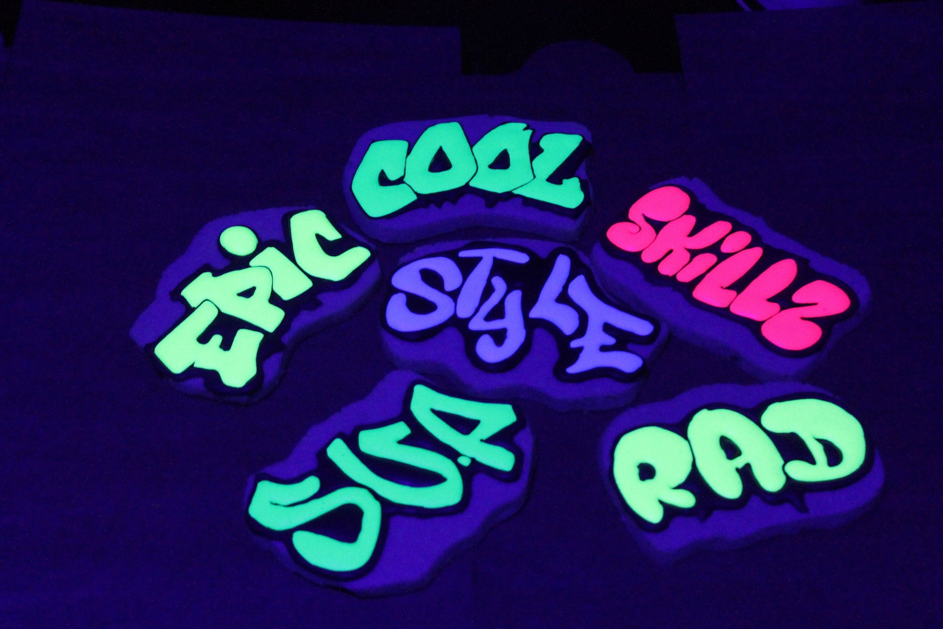 glow in the dark cookies  One Dozen (12) - Ladybug bake shop