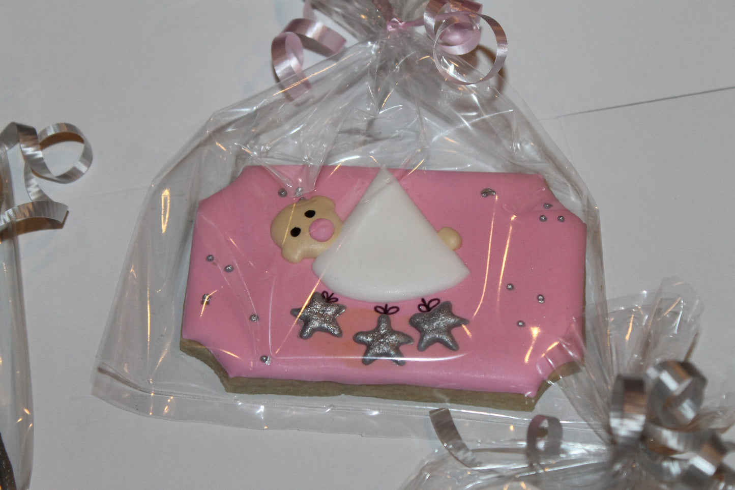 little star baby shower cookies One Dozen (12) - Ladybug bake shop