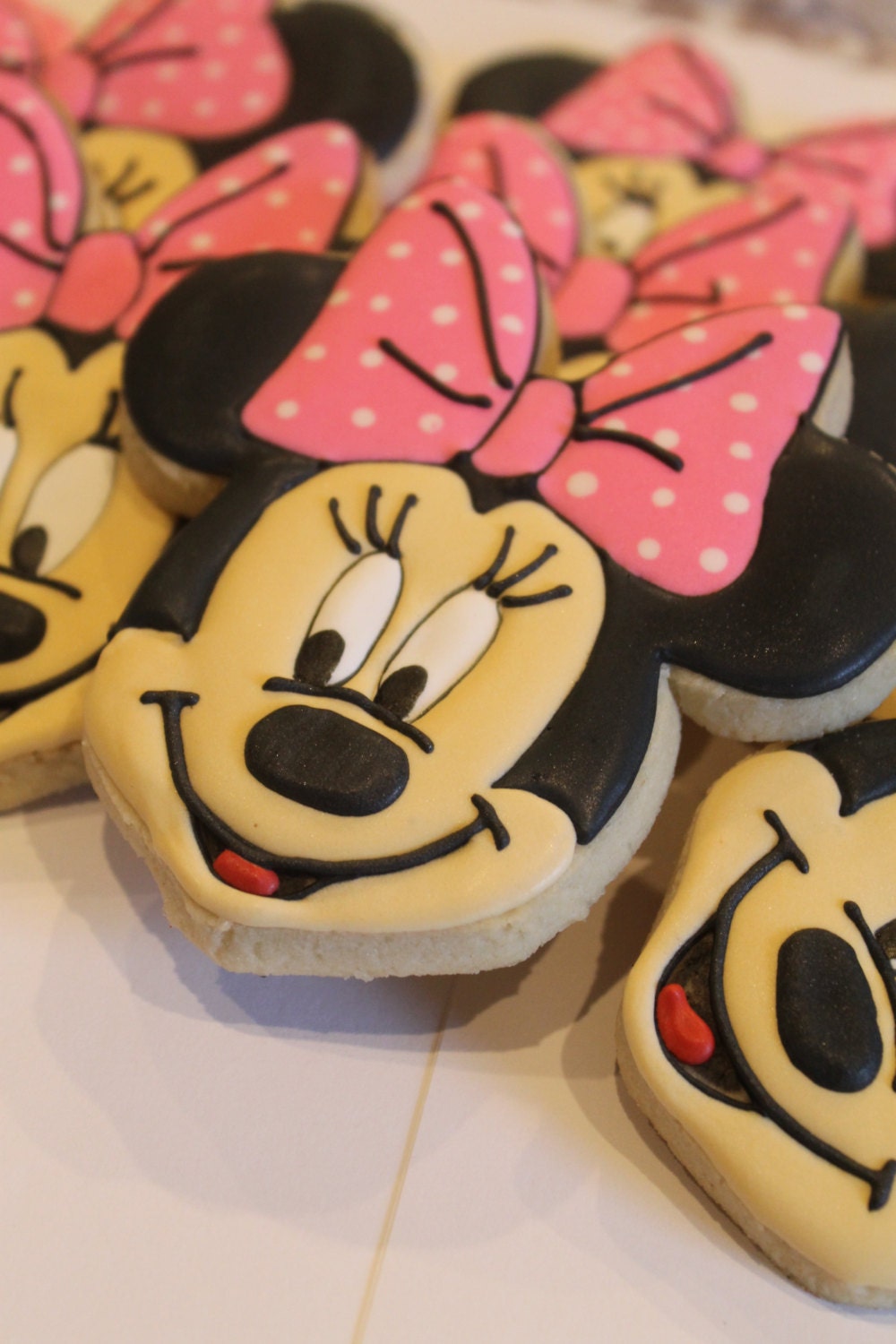 mouse cookies Minnie mouse inspired One Dozen (12) - Ladybug bake shop