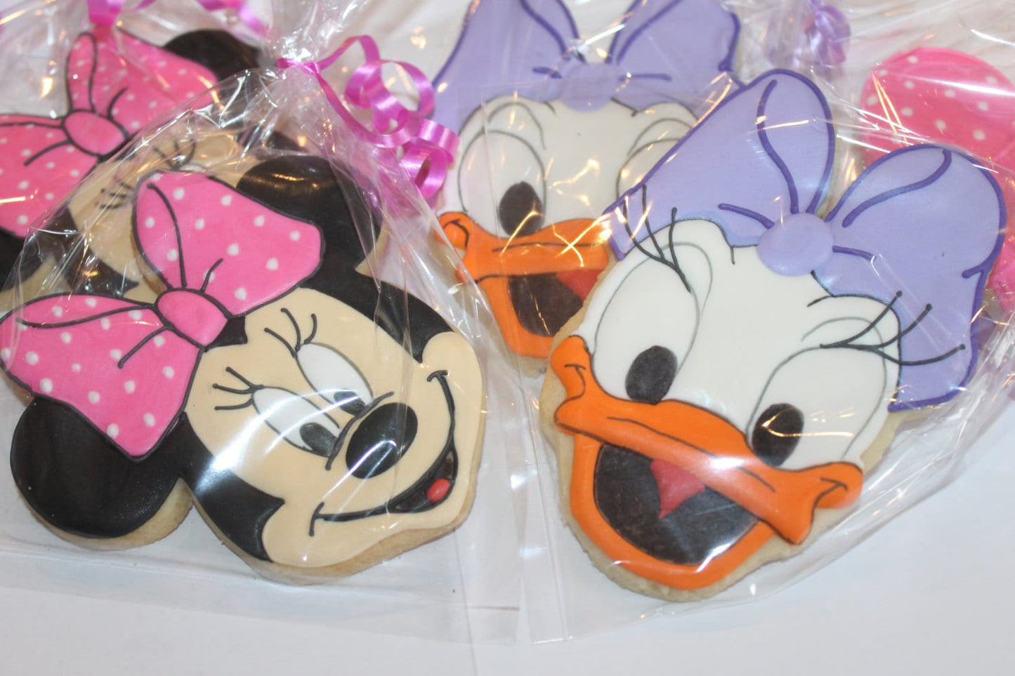 Minnie and Daisy Cookies (Inspired by Minnies Bowtique)  One Dozen 12 - Ladybug bake shop