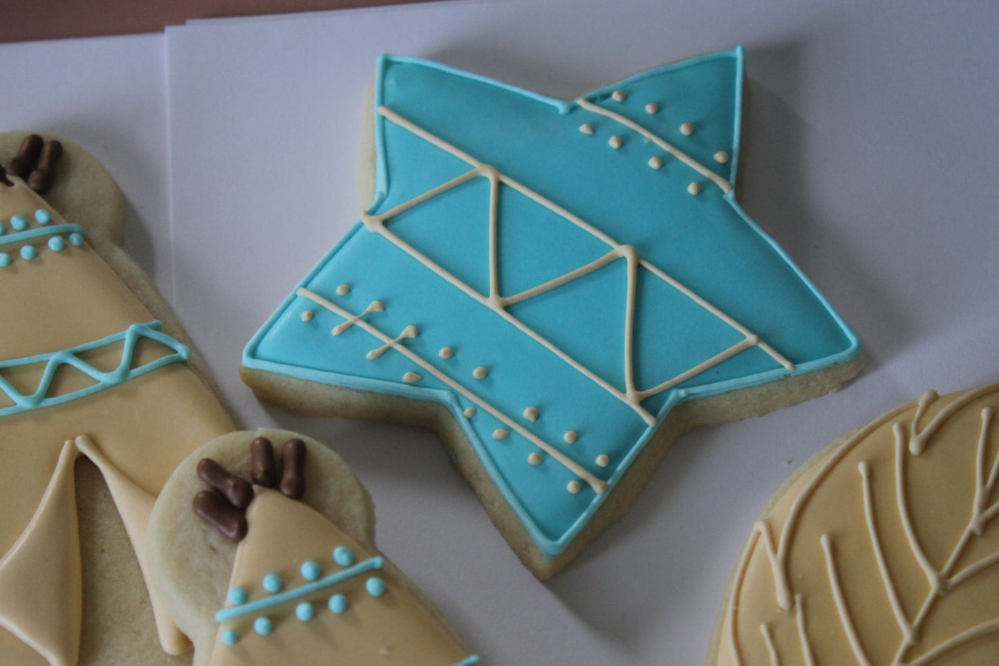 teepee cookies One Dozen (12) - Ladybug bake shop
