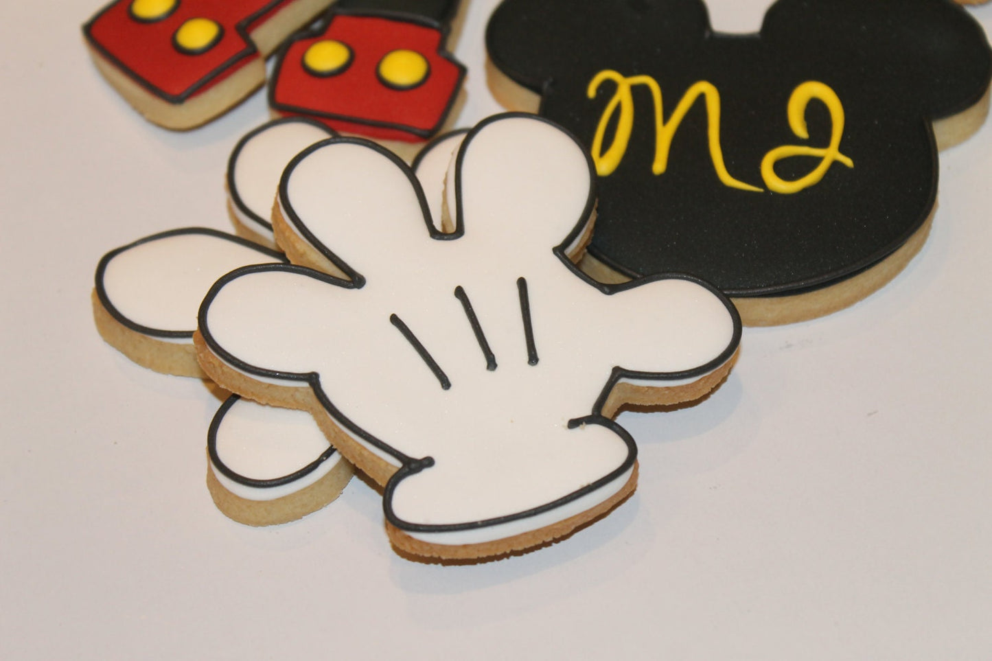 Mouse cookies (Inspired by Mickey Mouse)  One Dozen 12 - Ladybug bake shop