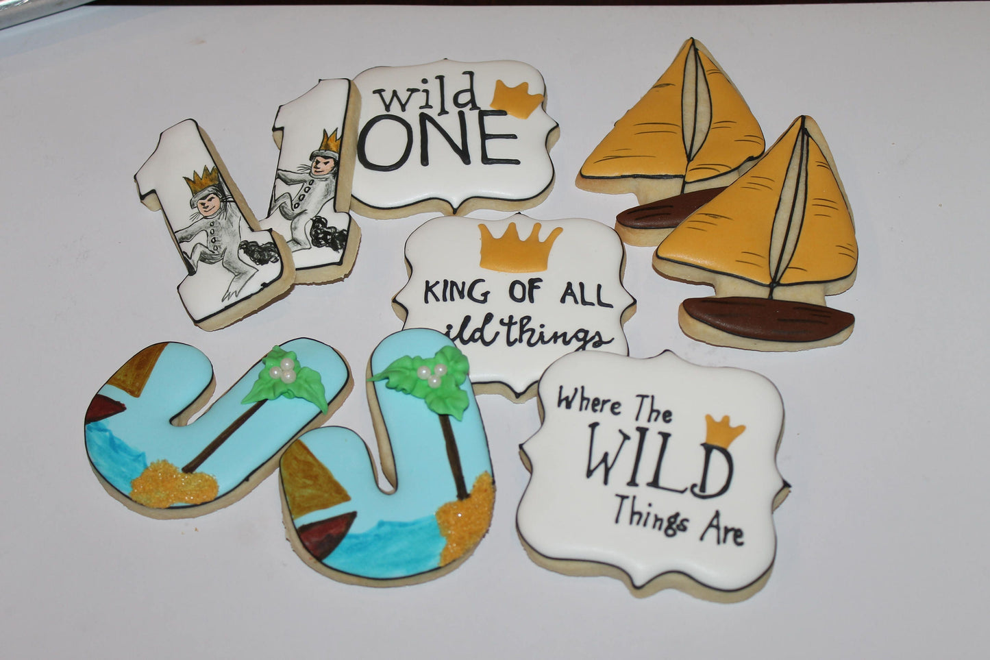 Where the Wild Things Are cookies (inspired) One Dozen (12) - Ladybug bake shop