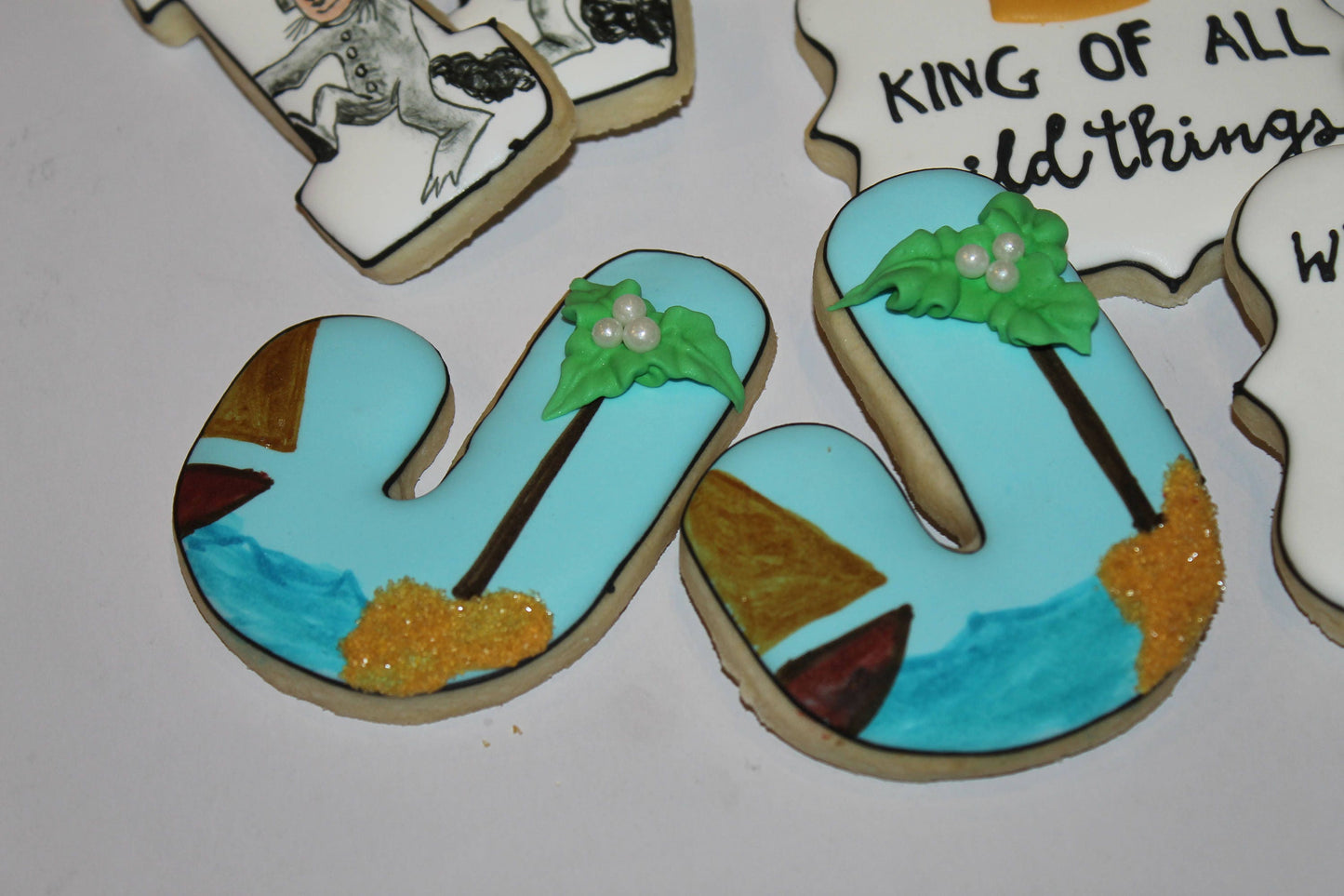 Where the Wild Things Are cookies (inspired) One Dozen (12) - Ladybug bake shop
