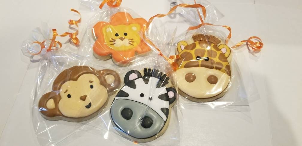 Safari cookies One Dozen (12) - Ladybug bake shop