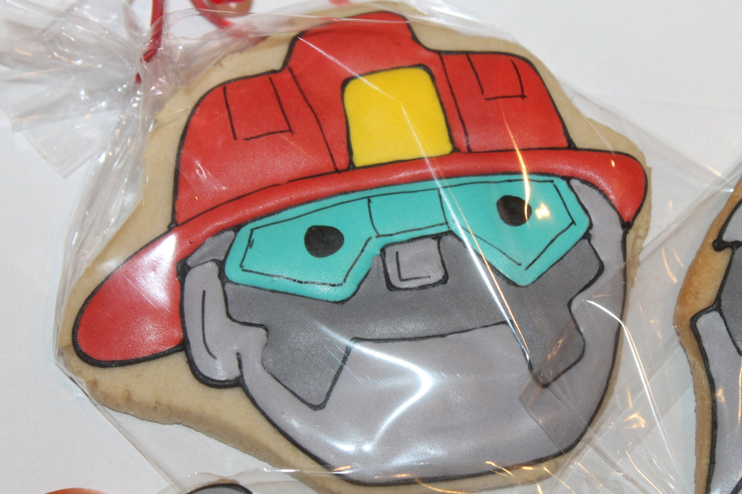 robot cookies One Dozen (12) - Ladybug bake shop