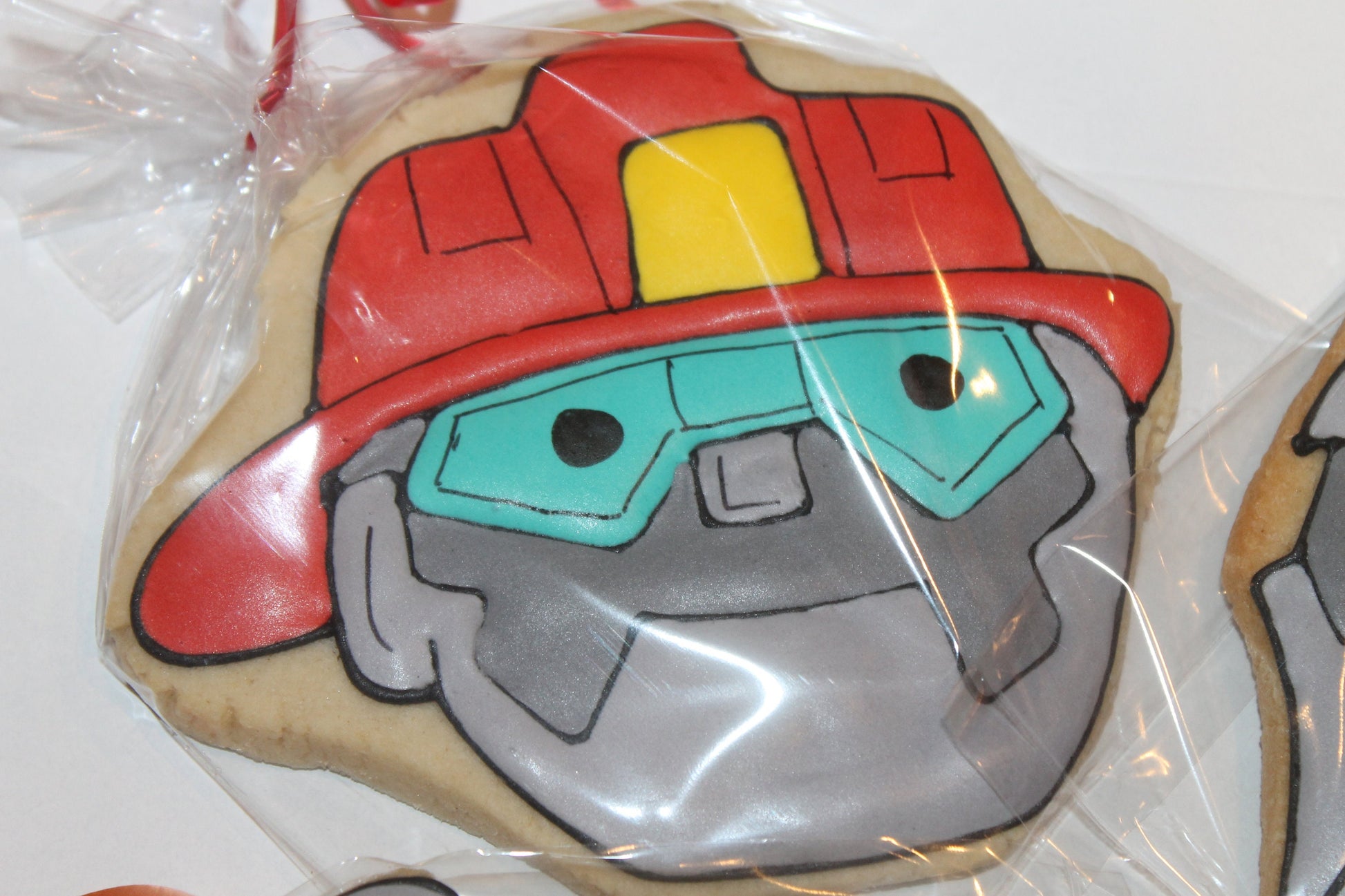 robot cookies One Dozen (12) - Ladybug bake shop