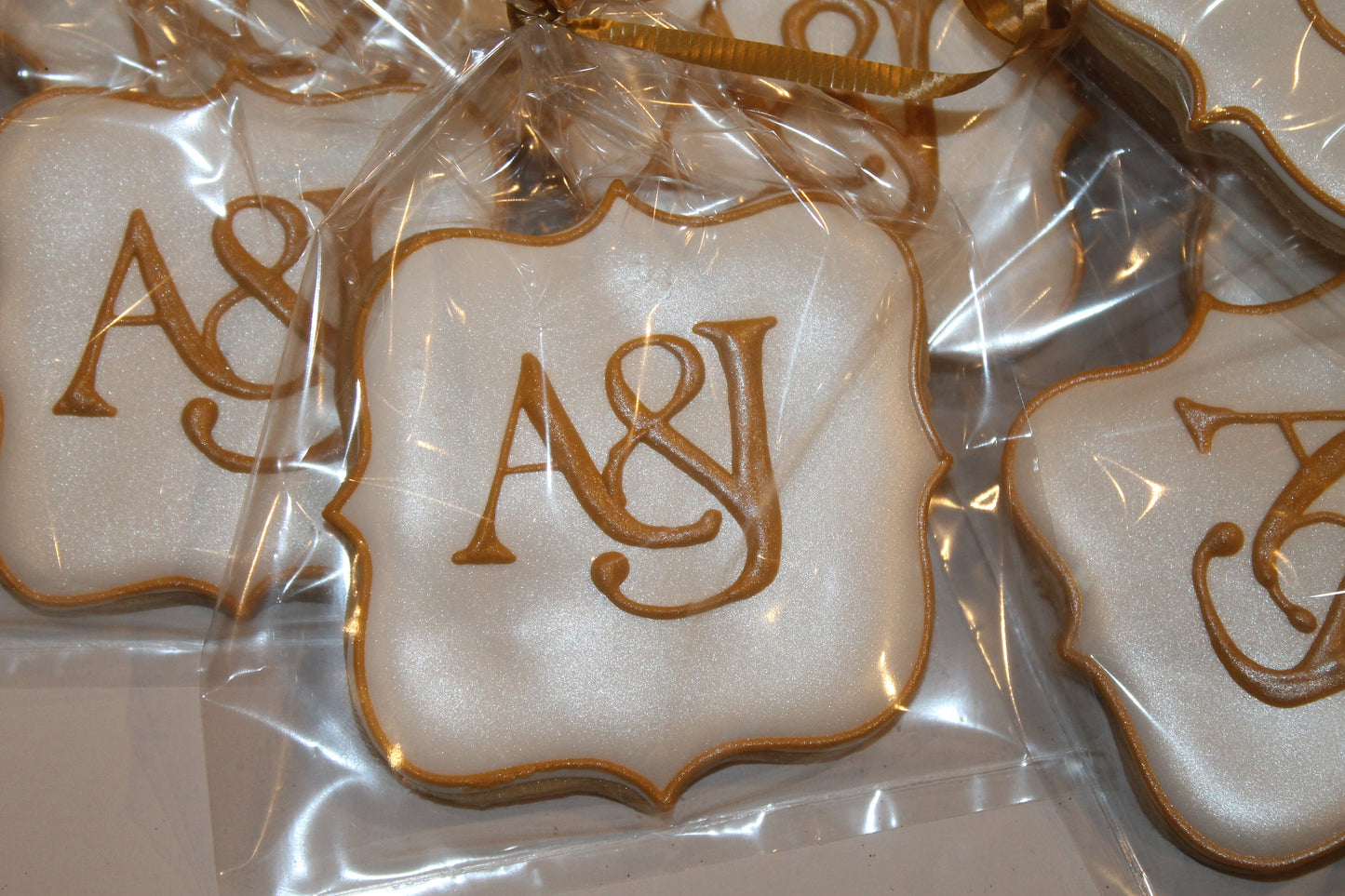 monogram cookies One Dozen (12) - Ladybug bake shop