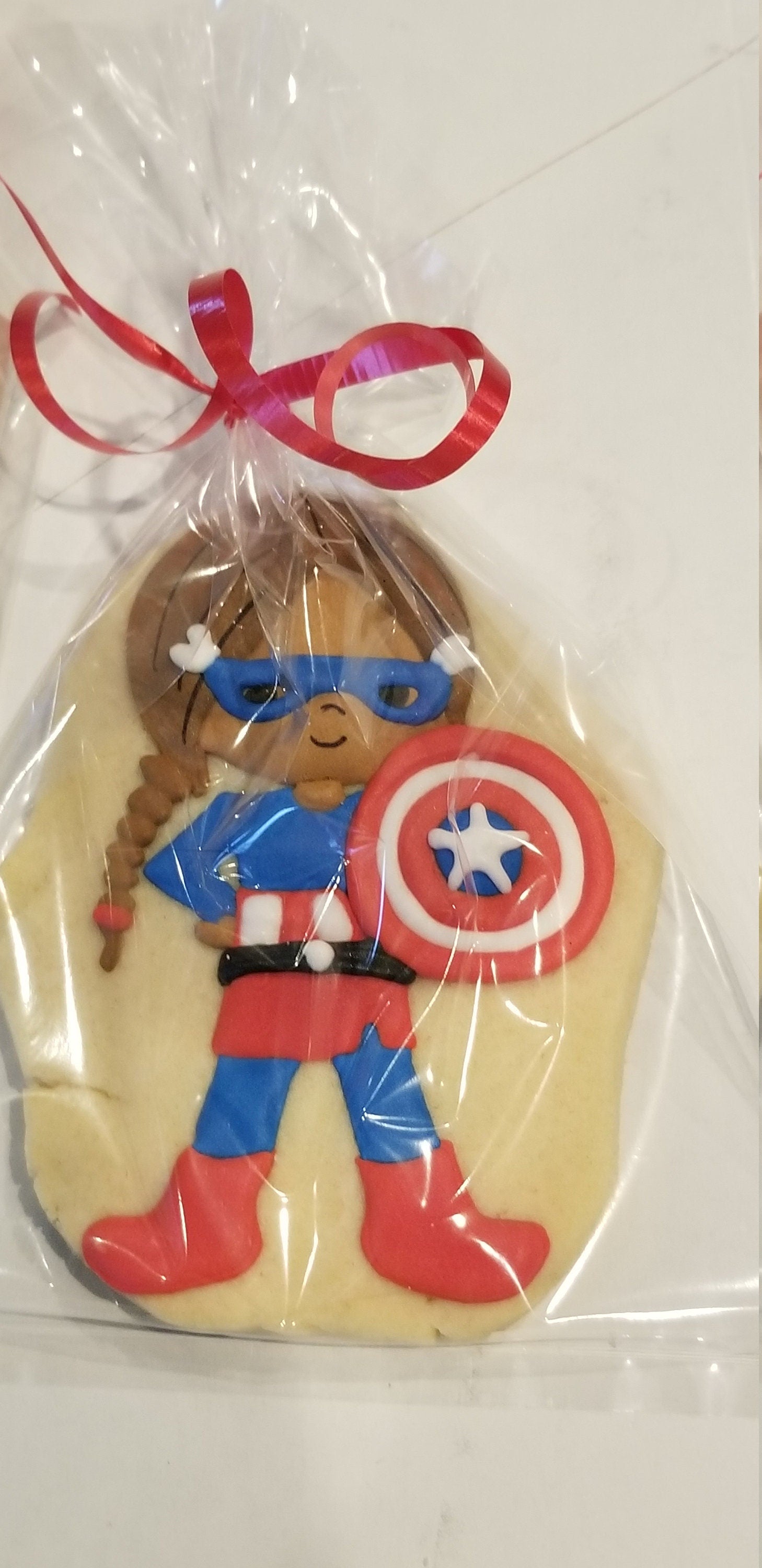supergirls cookies One Dozen (12) - Ladybug bake shop