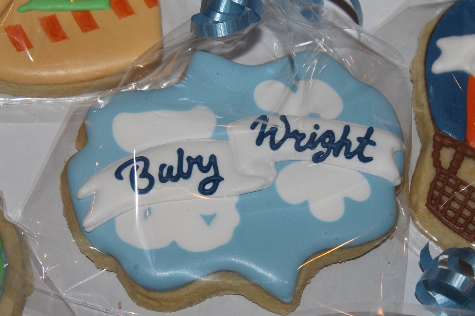 the places you will go baby cookies One Dozen (12) - Ladybug bake shop