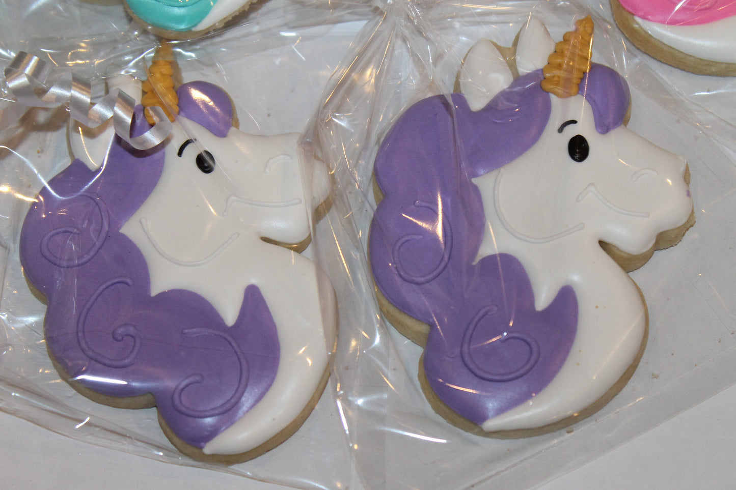 Unicorn cookies One Dozen (12) - Ladybug bake shop
