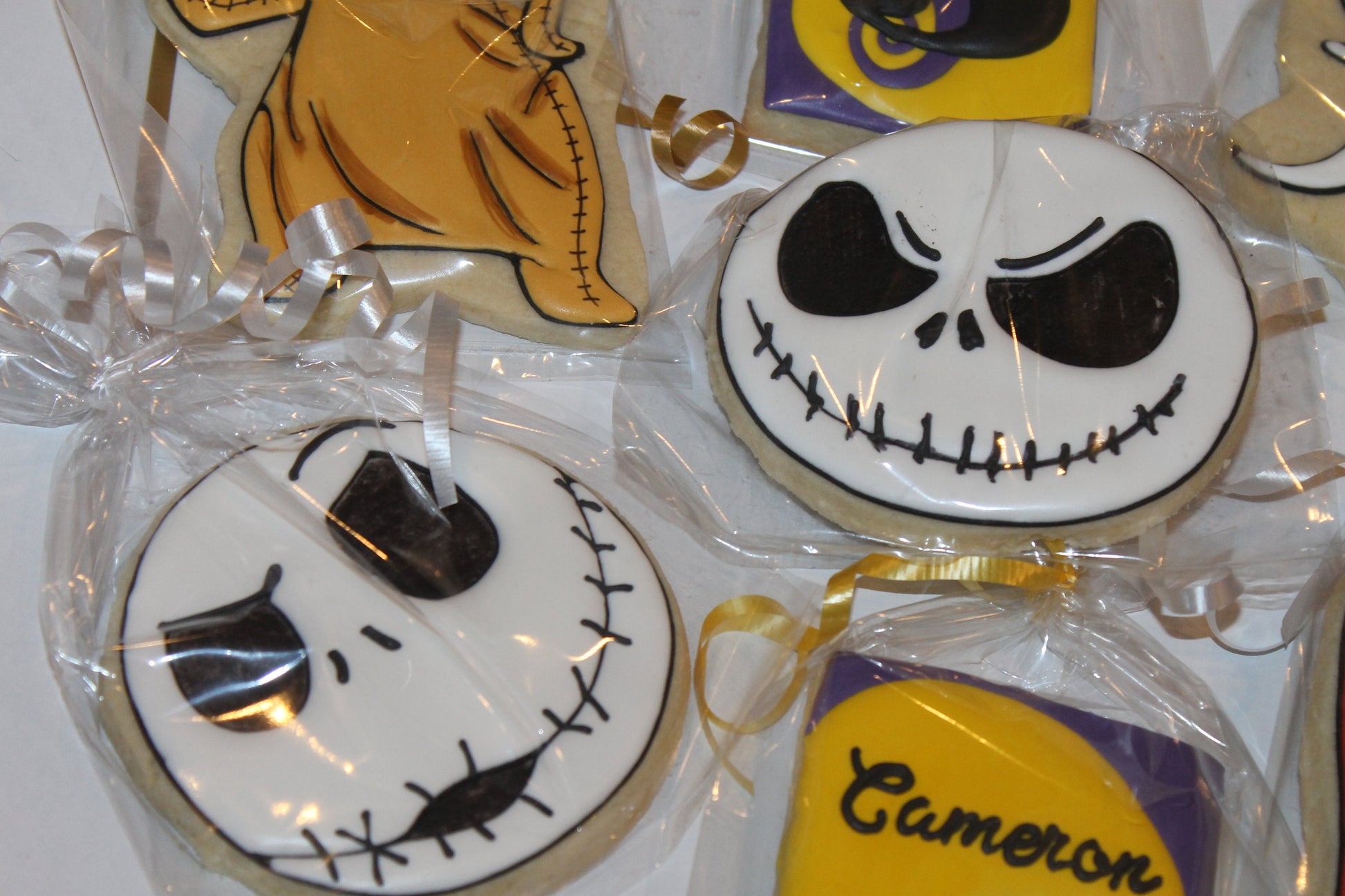 Nightmare Before Christmas cookies   One Dozen (12) - Ladybug bake shop