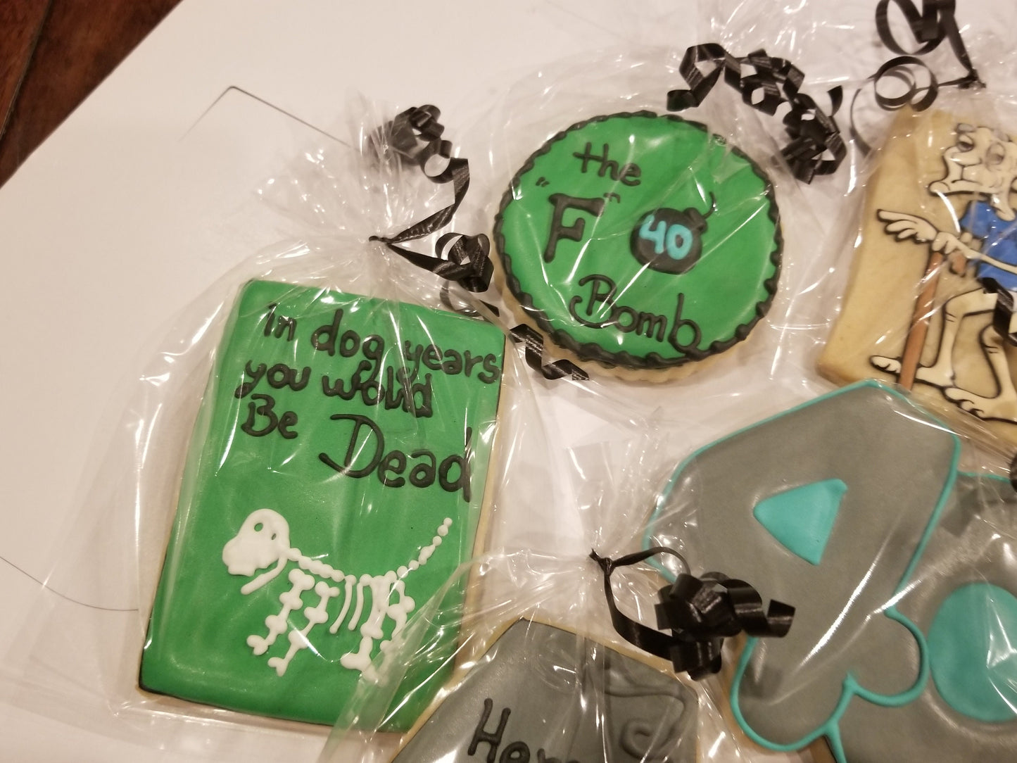 over the hill cookies One Dozen (12) - Ladybug bake shop
