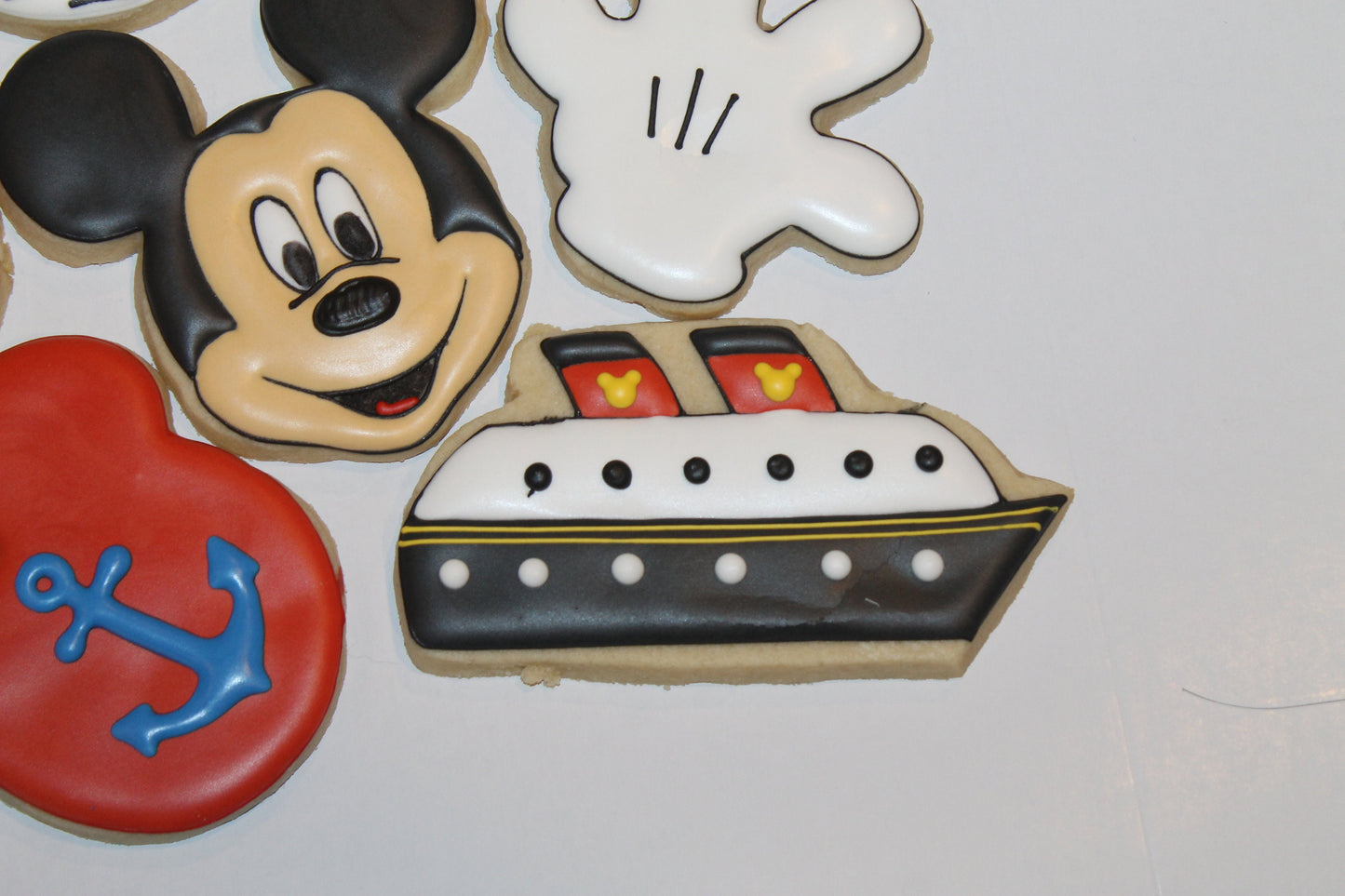 mickey cruise cookies inspired One Dozen (12) - Ladybug bake shop