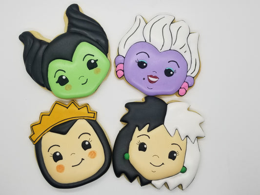 Villain Cookies One Dozen (12) - Ladybug bake shop
