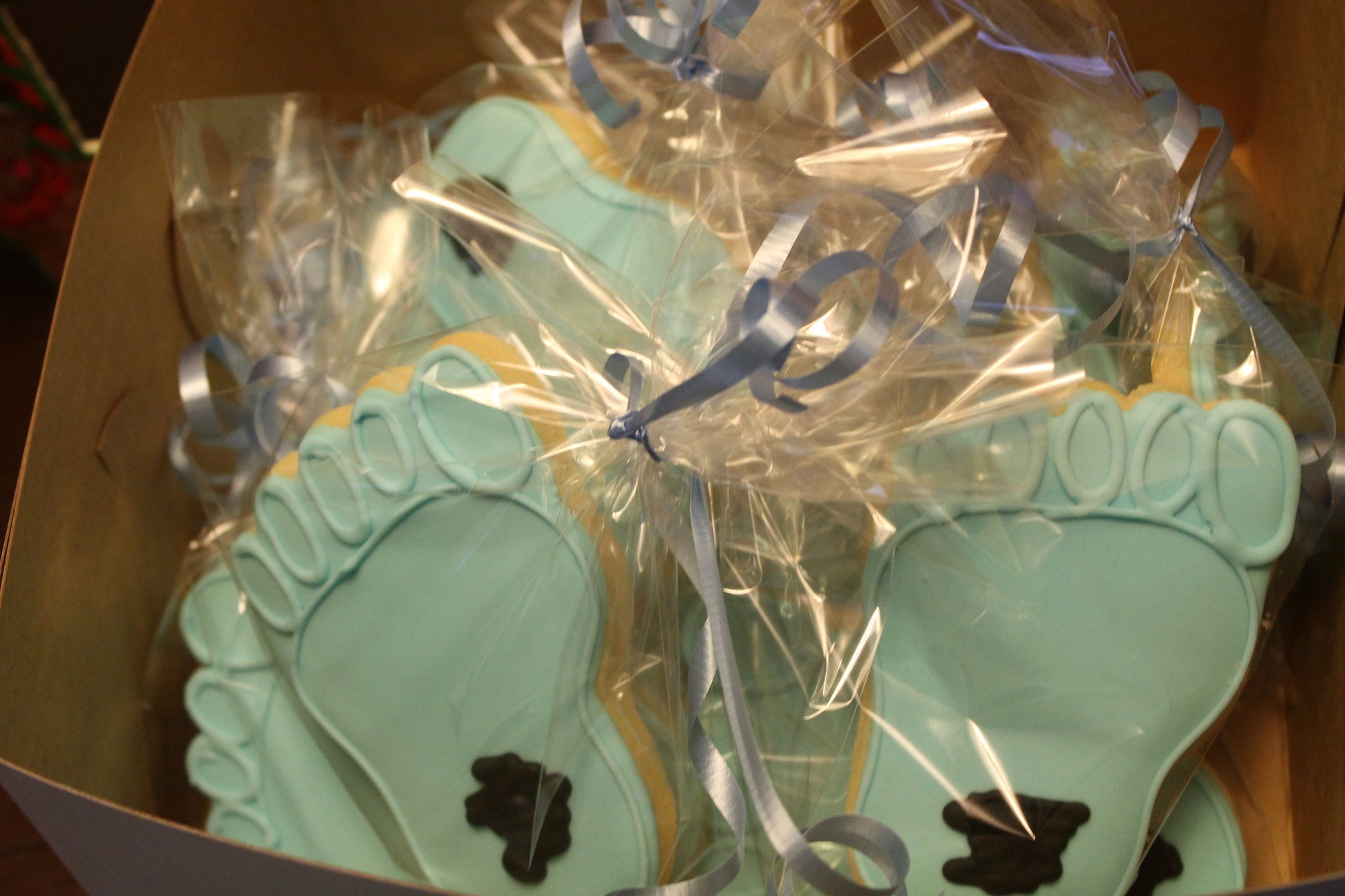 Tar heels cookies One Dozen (12) - Ladybug bake shop