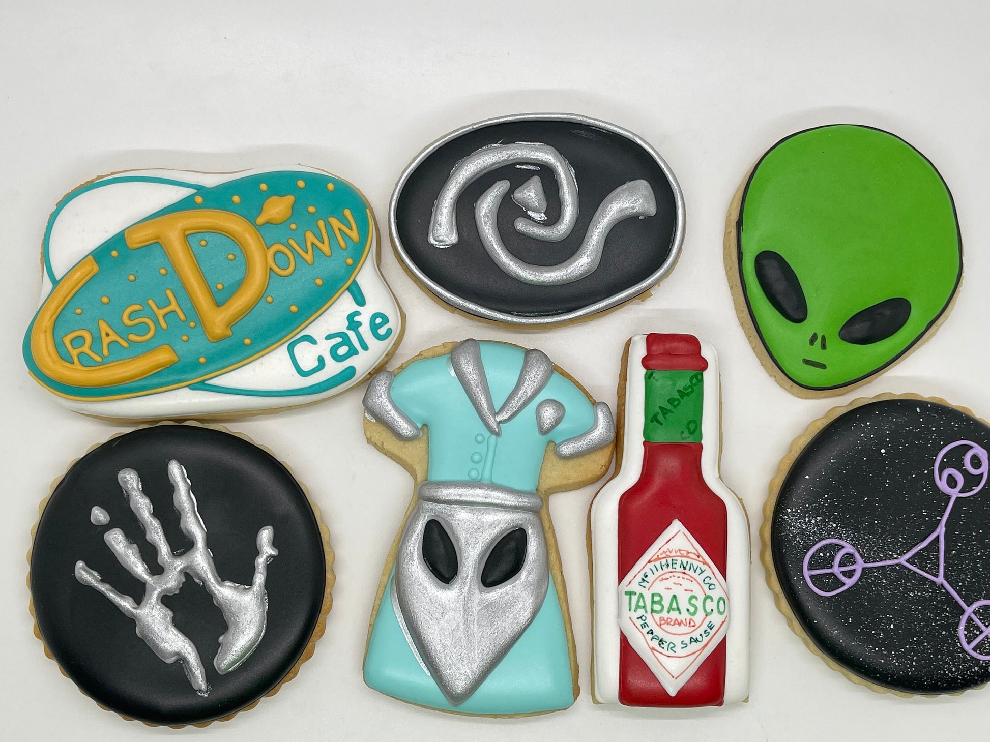 Roswell cookies One Dozen (12) - Ladybug bake shop