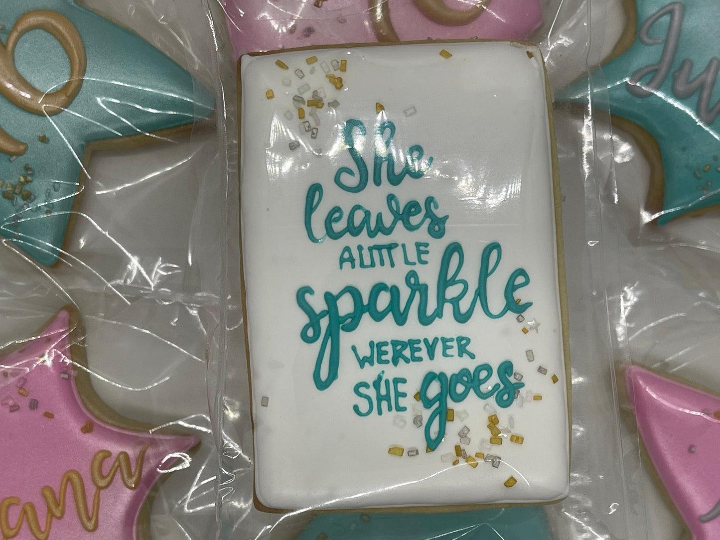 sweet sixteen Birthday cookies One Dozen (12) - Ladybug bake shop