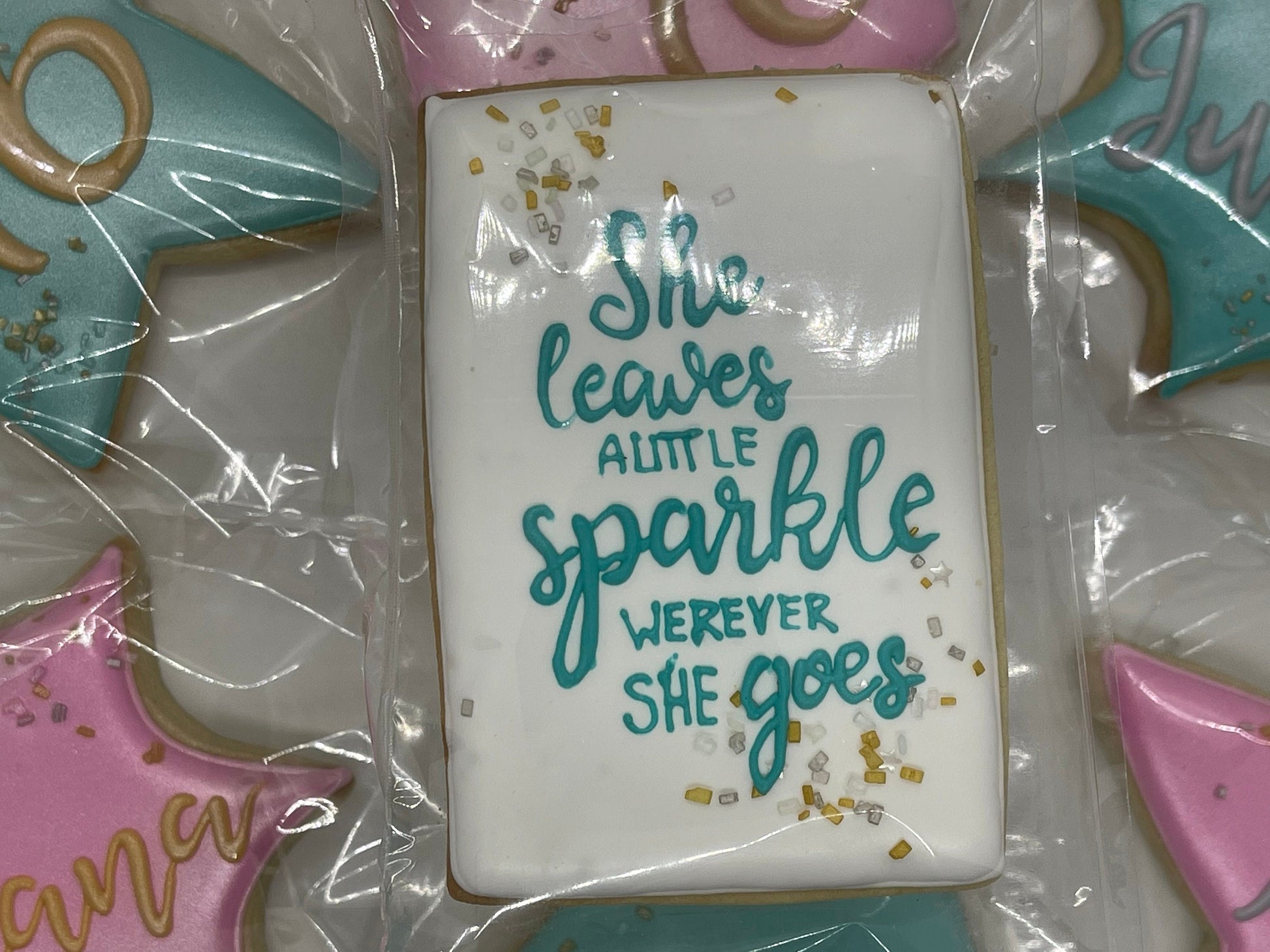 sweet sixteen Birthday cookies One Dozen (12) - Ladybug bake shop