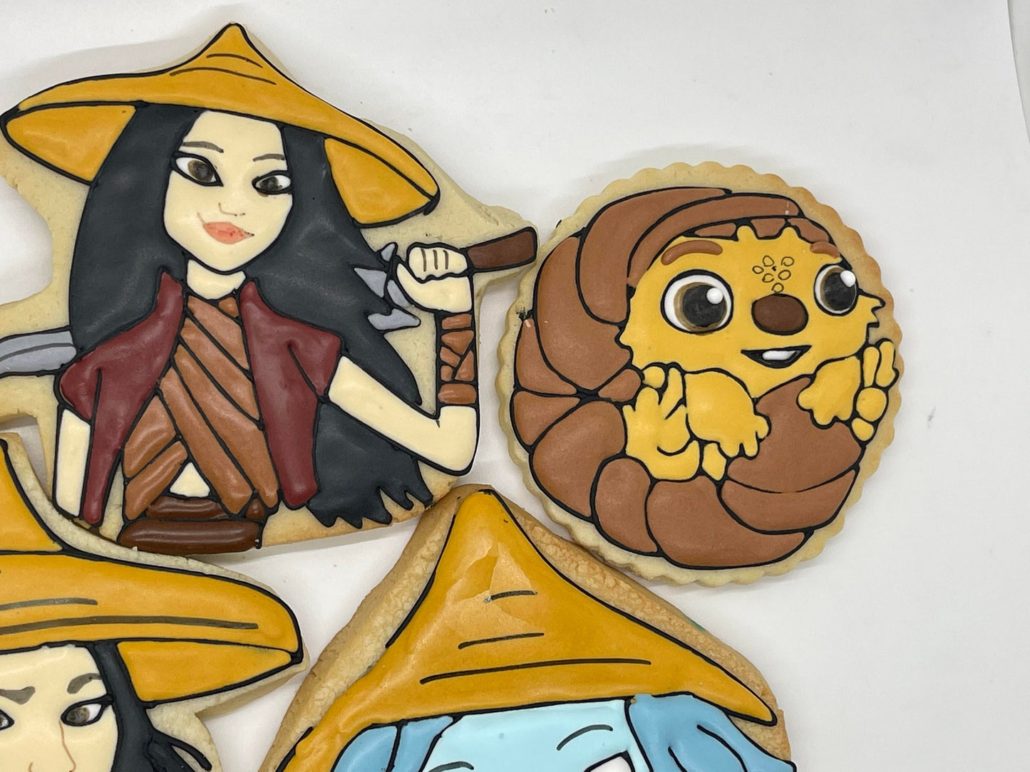 Raya and the last dragon inspired Cookies One Dozen (12) - Ladybug bake shop