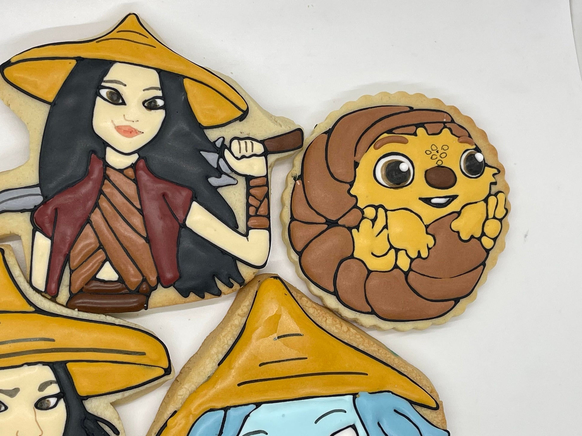 Raya and the last dragon inspired Cookies One Dozen (12) - Ladybug bake shop