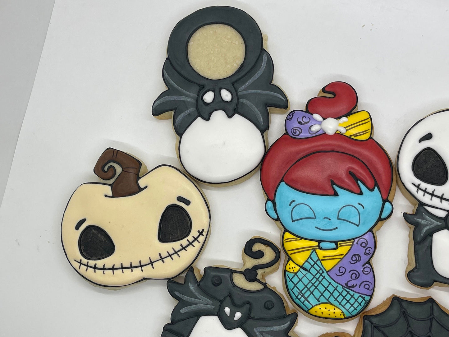 Nightmare Before Christmas Inspired baby shower cookies - Ladybug bake shop