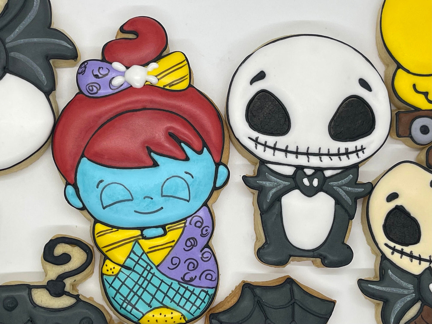 Nightmare Before Christmas Inspired baby shower cookies - Ladybug bake shop
