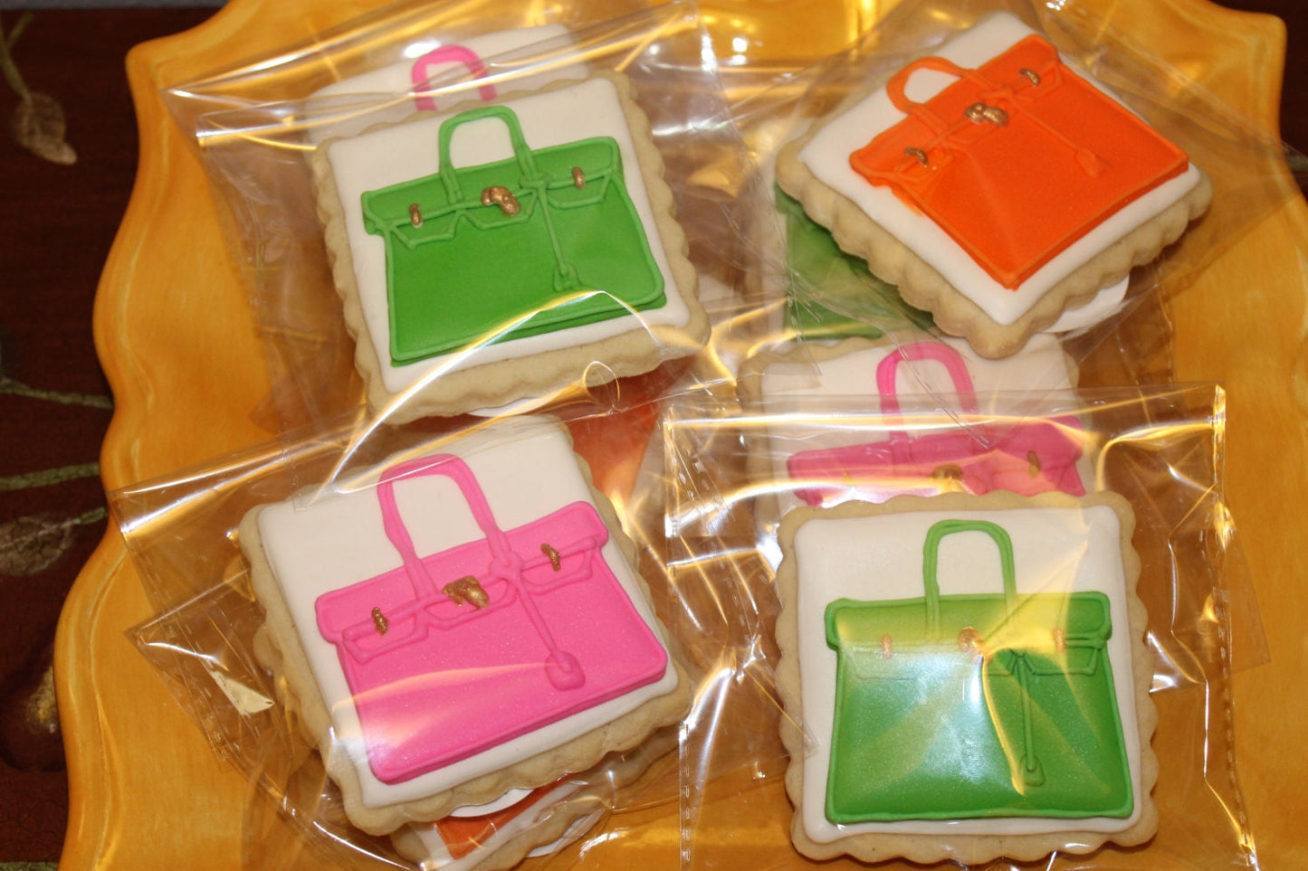 purse cookies One Dozen (12) - Ladybug bake shop