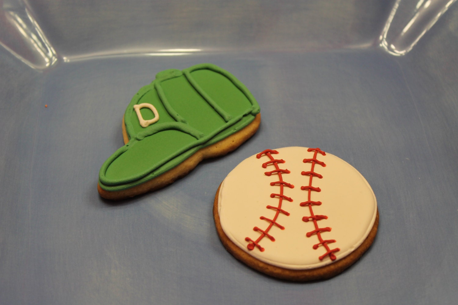 sports cookies  One Dozen (12) - Ladybug bake shop
