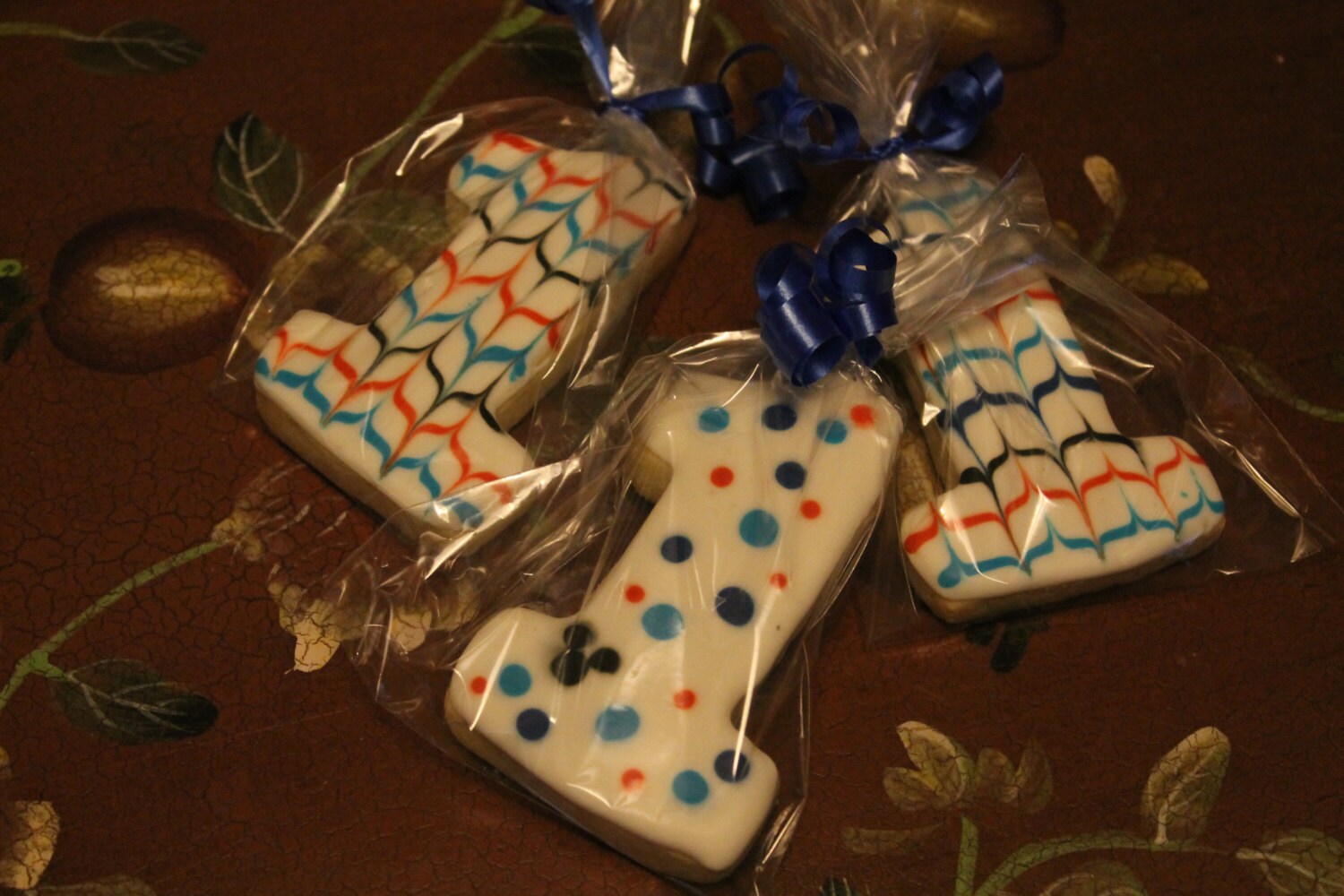 number cookies One Dozen (12) - Ladybug bake shop