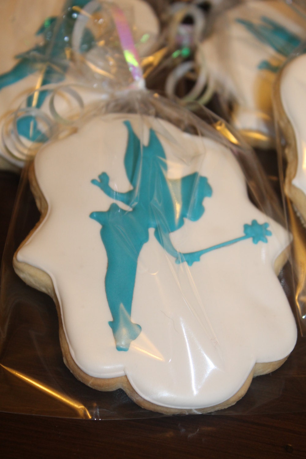 peterpan and tinkerbell inspired cookies One Dozen (12) - Ladybug bake shop
