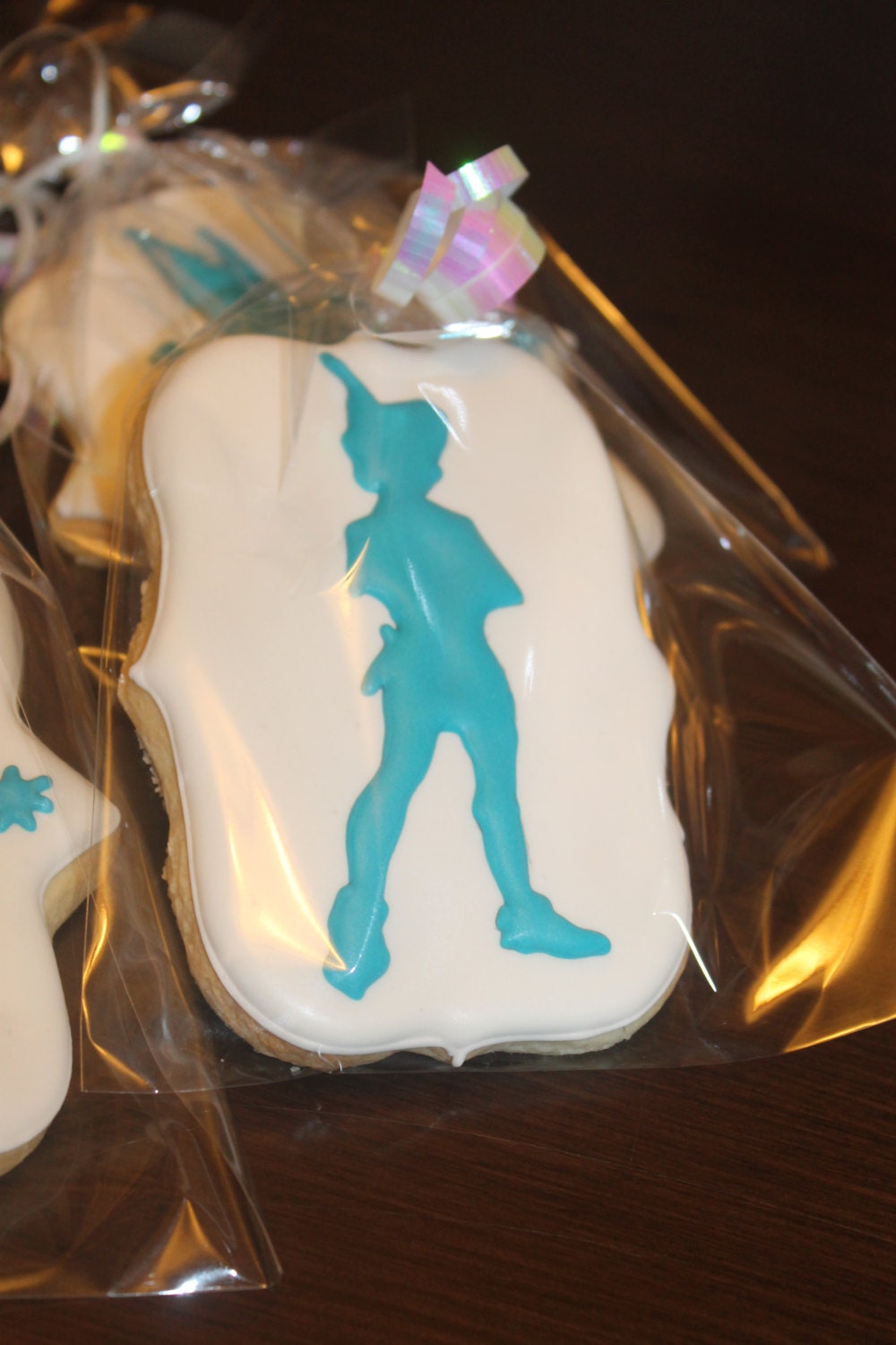 peterpan and tinkerbell inspired cookies One Dozen (12) - Ladybug bake shop