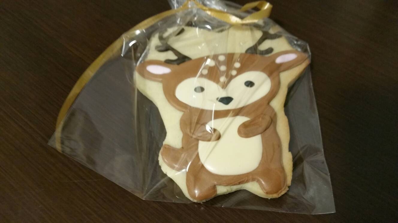 Woodland creatures cookies One Dozen (12) - Ladybug bake shop